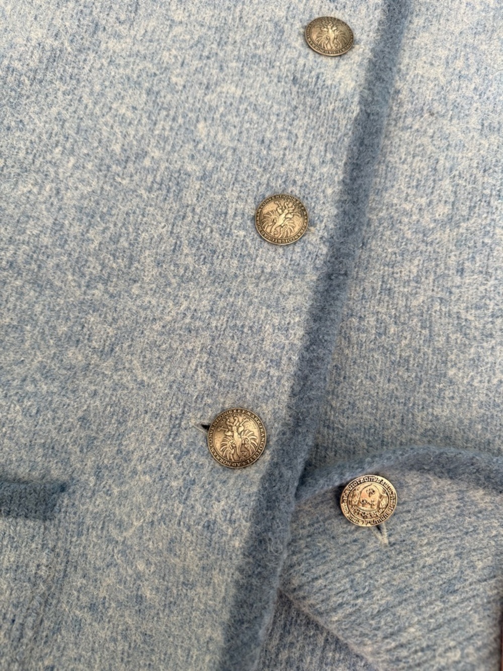 Stapf Boiled Wool Sweater Coat - Picture 7 of 11